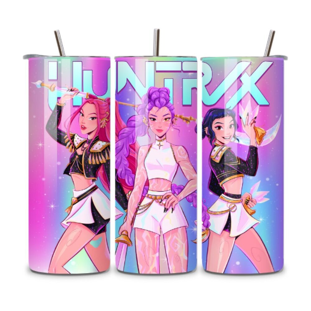 KPop Demon Hunters Huntrix 20oz Stainless Steel Tumbler